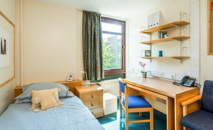 Rest easy in a comfortable bed in your room Rest easy in a comfortable bed in your room