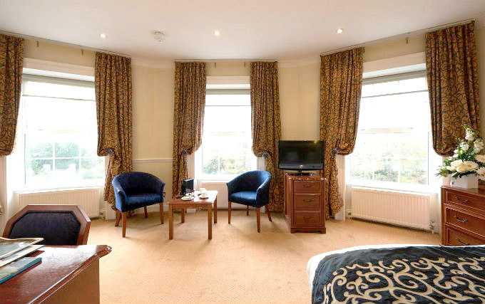 A typical room at Bromley Court Hotel