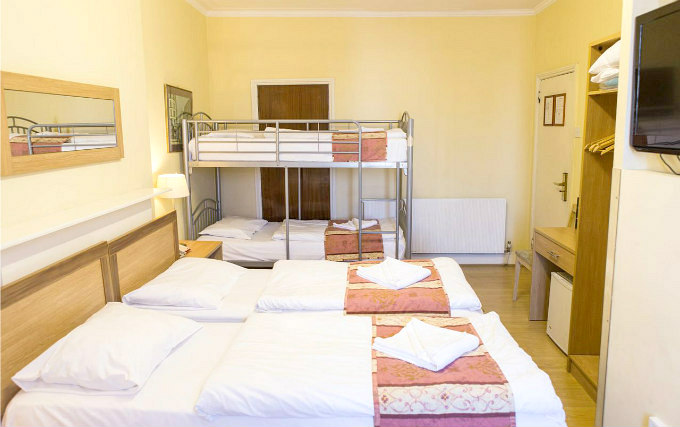 Quad room at Shakespeare Hotel London