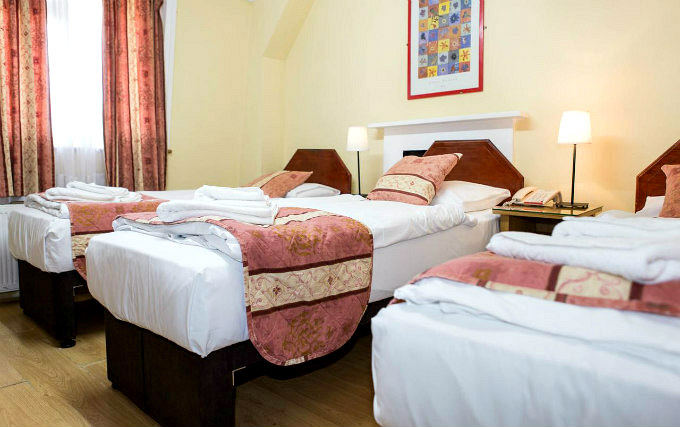 Triple room at Shakespeare Hotel London