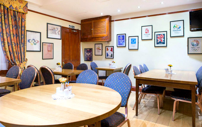 Enjoy dinner in the dining room