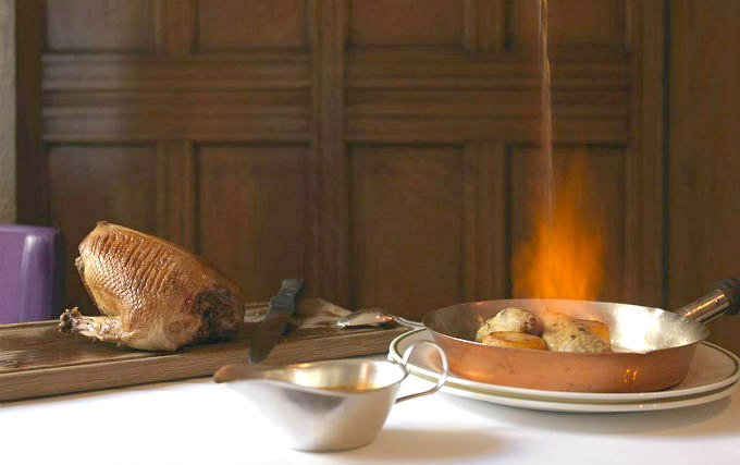 Enjoy dinner in the dining room