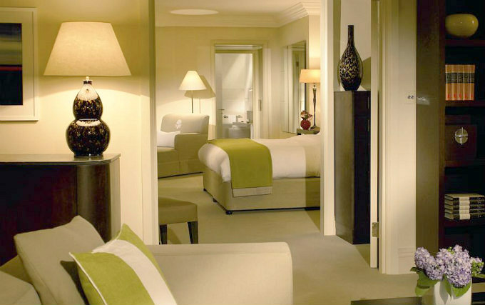 A double room at Rocco Forte Brown's Hotel