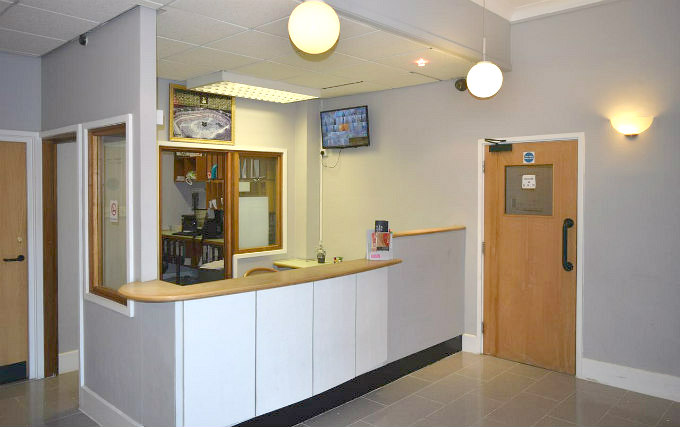 You will receive a friendly welcome from Reception at the hotel