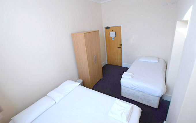 A triple room at York Hotel