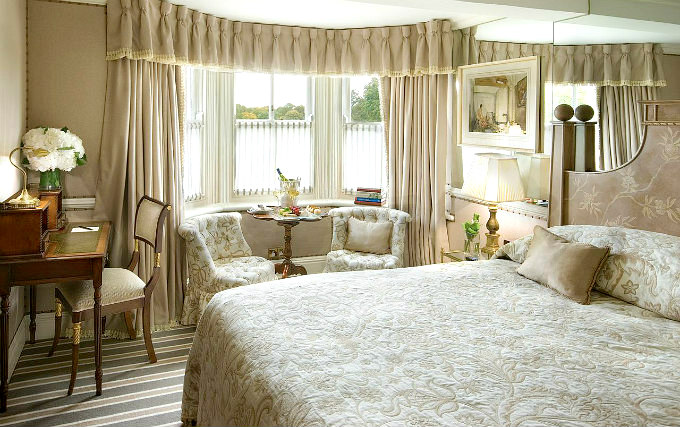 A typical double room at The Milestone Hotel