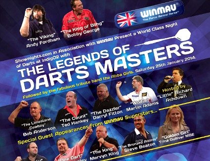 The Legends Of Darts Masters, London
