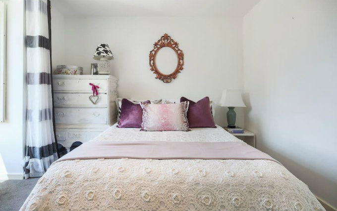 A double room at Chelsea Village Hotel