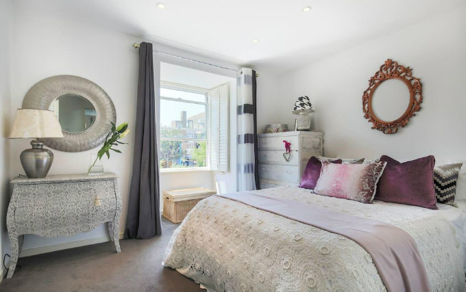 A comfortable double room at Chelsea Village Hotel