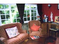 Lounge room with rear garden