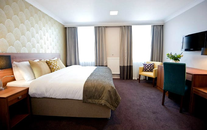 A double room at Best Western Mornington Hotel London Hyde Park