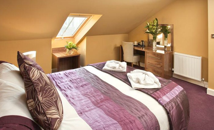 A typical double room at The Ballantrae Hotel