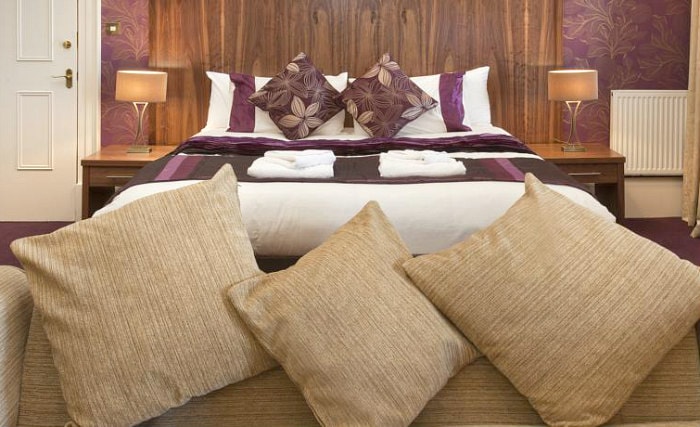 A typical room at The Ballantrae Hotel