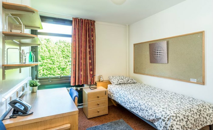 Single rooms at Turner House provide privacy