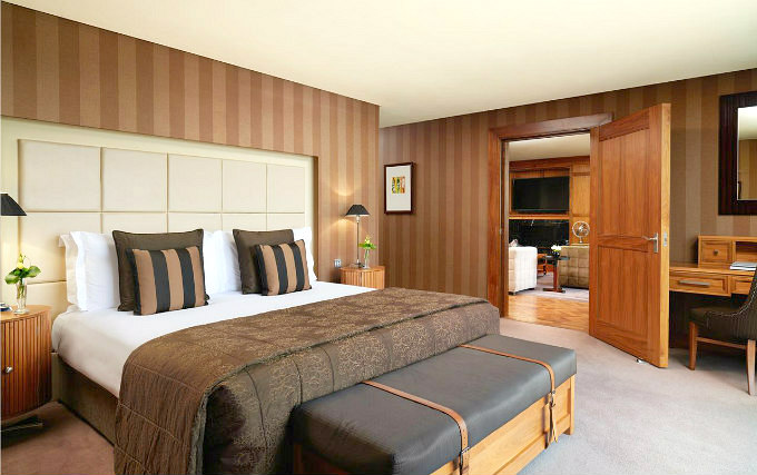A comfortable double room at The Chelsea Harbour Hotel