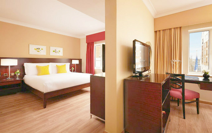 A double room at The Chelsea Harbour Hotel