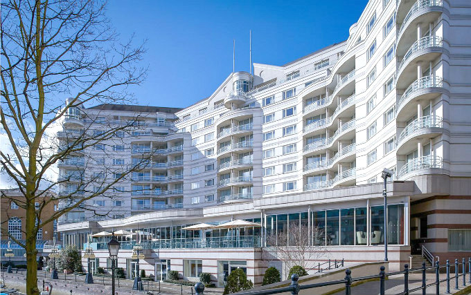 An exterior view of The Chelsea Harbour Hotel