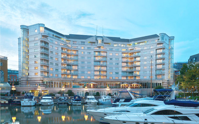 The exterior of The Chelsea Harbour Hotel
