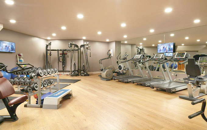 Gym at The Chelsea Harbour Hotel