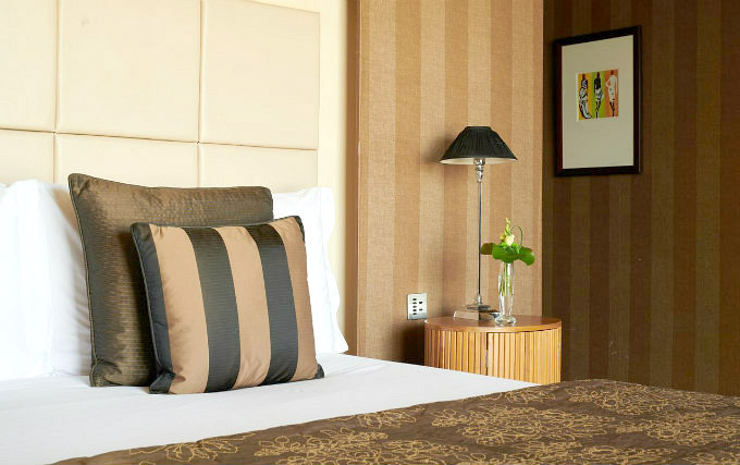 A single room at The Chelsea Harbour Hotel