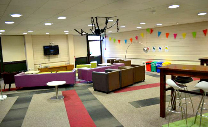 Relax in the lounge at Lee House