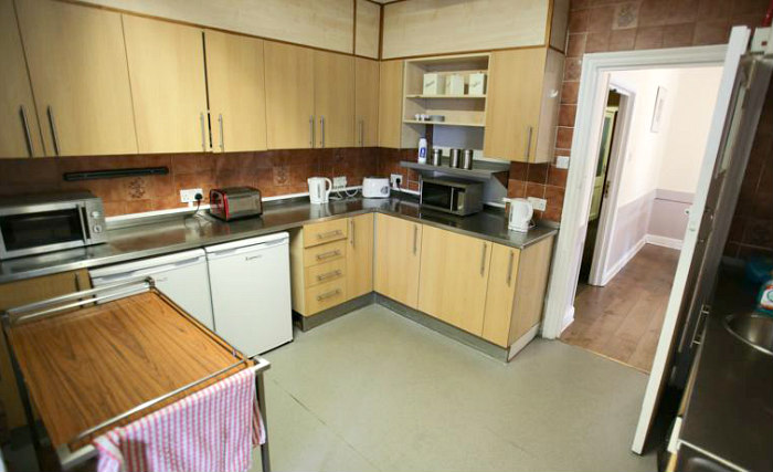 Save even more money by preparing your own food in the self-catering kitchen at Manor House London