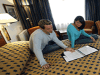 A Typical Double Room at Fairgreen Hotel