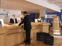 The reception at Palms Hotel London