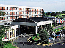 The deluxe Crowne Plaza Hotel Heathrow, London