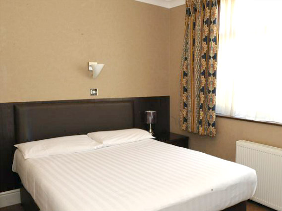A typical room at Rossmore Hotel