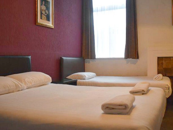 Triple rooms at Banks Hotel are the ideal choice for groups of friends or families
