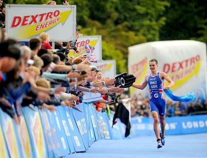 ITU World Triathlon London in Hyde Park, London