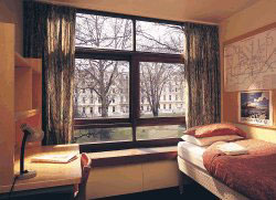 A room at Prince's Gardens Budget Rooms