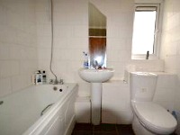 Bathrooms are stylish and modern at Stratford Apartment Rooms