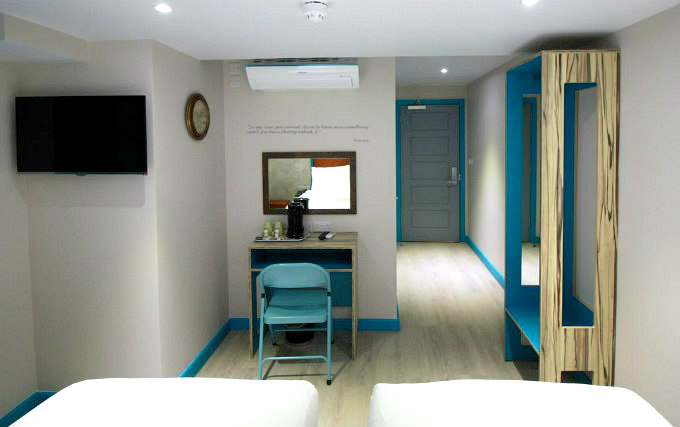 Twin room at Quality Hotel Crystal Palace