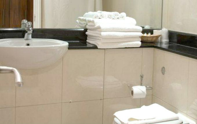 Bathroom at The Garden View Hotel