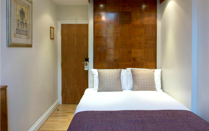 A double room at The Garden View Hotel