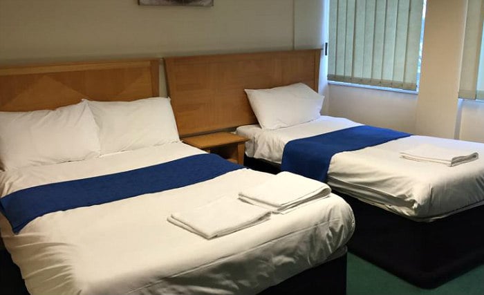 Triple rooms at Coronation House are the ideal choice for groups of friends or families
