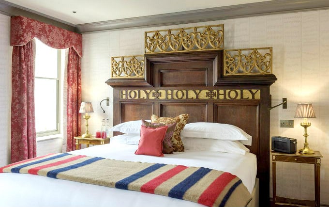 A double room at Edward Lear Hotel