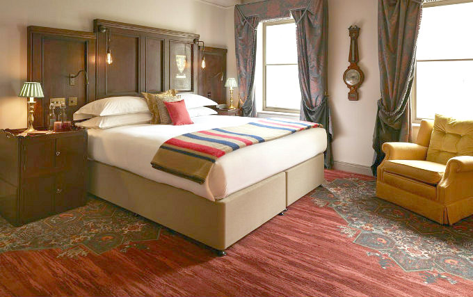 A double room at Edward Lear Hotel