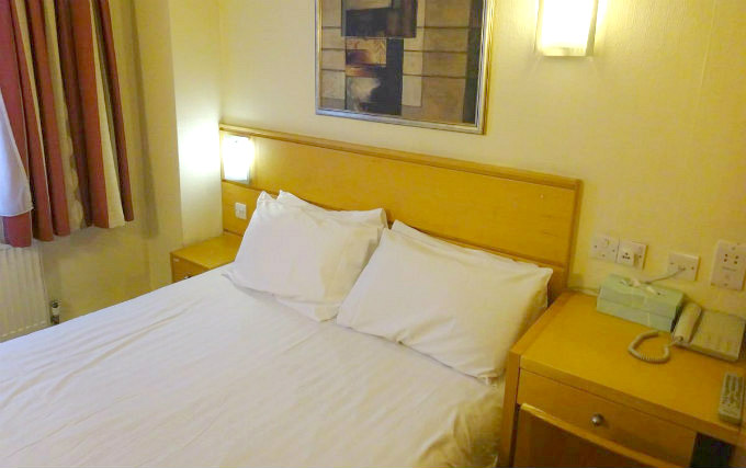 A double room at Americana Hotel London