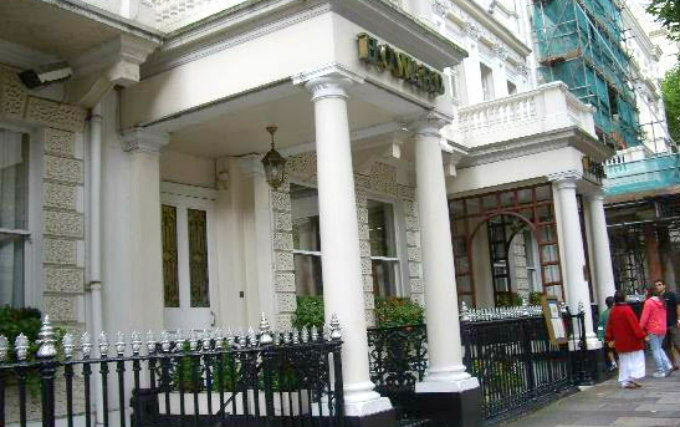 An exterior view of John Howard Hotel