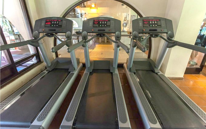 Gym at Europa Gatwick Hotel and Spa