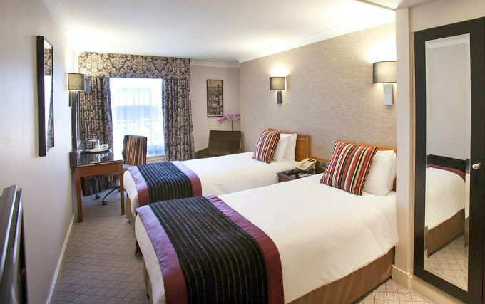 Twin room at Amba Grosvenor Hotel