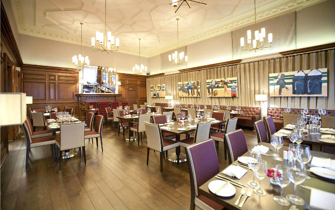 Relax and enjoy your meal in the Dining room at Amba Grosvenor Hotel