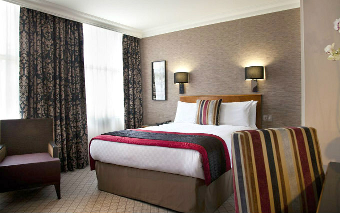 A typical double room at Amba Grosvenor Hotel