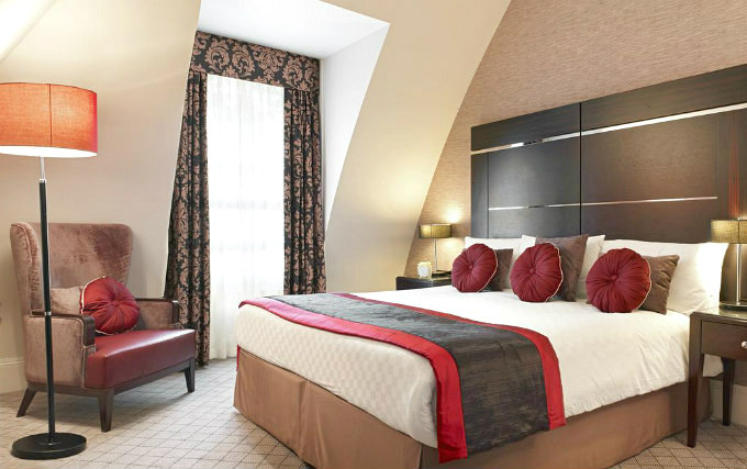 A comfortable double room at Amba Grosvenor Hotel