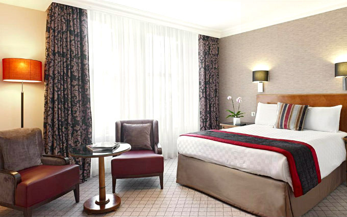 A double room at Amba Grosvenor Hotel