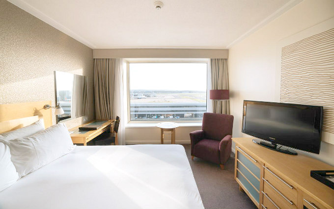 A double room at Le Meridien Gatwick