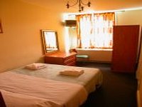 A typical double room at Exhibition Court Hotel 1